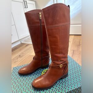 Tory Burtch Brita Riding Boot Sienna